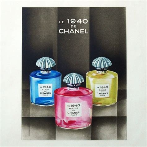 le 1940 bleu de chanel|Le 1940 Bleu de Chanel Chanel pour femme .